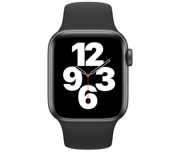 Apple Watch SE 40/Space Gray Aluminium/Black Sport LTE - 592325 - zdjęcie 2